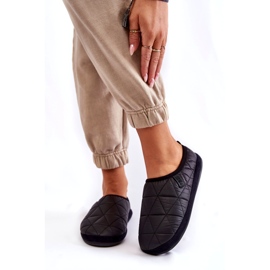 Women's Insulated Slippers Big Star KK274606 Black 1