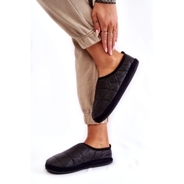 Women's Insulated Slippers Big Star KK274606 Black 3