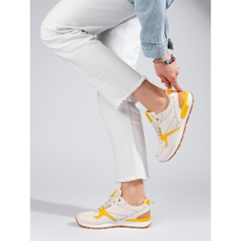 Women's sports shoes Shelovet beige 2