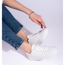 Shelovet classic white sports shoes 2 Shelovet classic white sports shoes 2