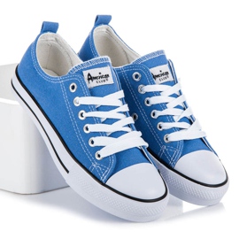 American Club Blue sneakers 1 American Club Blue sneakers 1