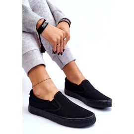 Women's Sneakers Slip-On Big Star LL274392 Black 3 Women's Sneakers Slip-On Big Star LL274392 Black 3