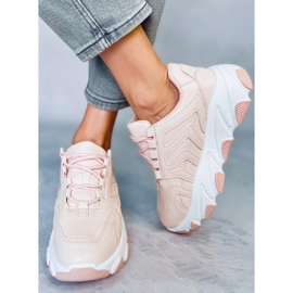 Pink YK301 Pink sports shoes 2 Pink YK301 Pink sports shoes 2