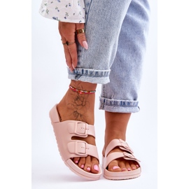 PS1 Women's Platform Slides Pink Vertigo 1