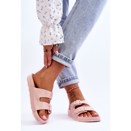 PS1 Women's Platform Slides Pink Vertigo 2