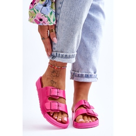 PS1 Women's Platform Slippers Fuchsia Vertigo pink 1