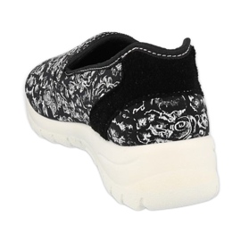 Befado women's sports shoes 517d019 black flowers 3 Befado women's sports shoes 517d019 black flowers 3