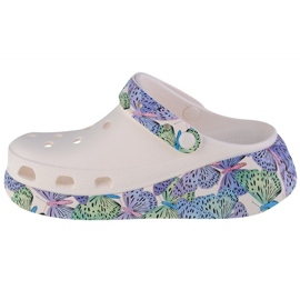 Clogs Crocs Classic Crush Butterfly Sandal W 208258-94S white 1