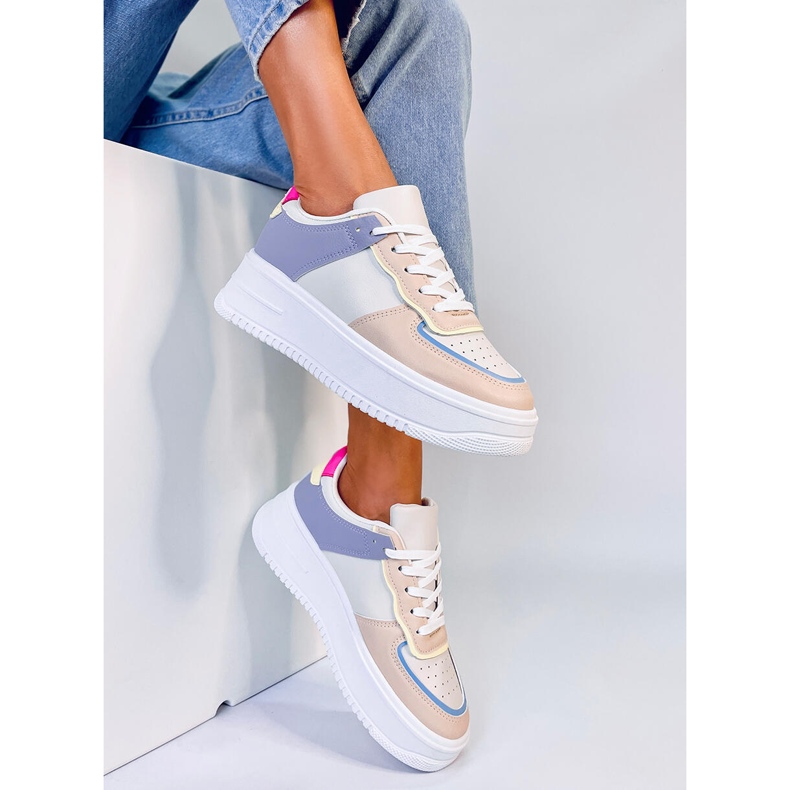 BM Colorful Fields Beige sneakers multicolored 1