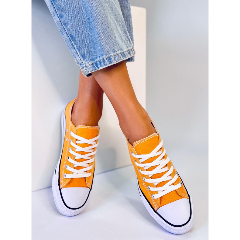 BM Fargis Yellow women's classic sneakers 2