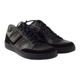 Riko men's casual shoes 828 black 4