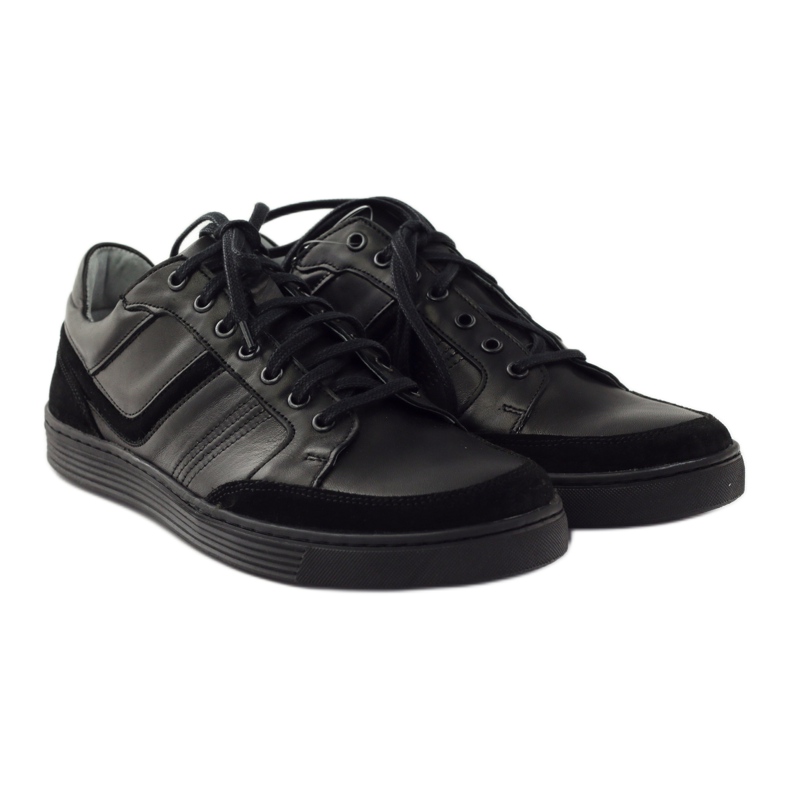Riko men's casual shoes 828 black 4