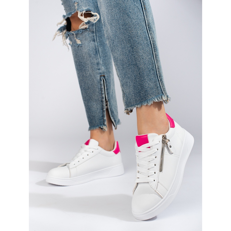 Classic white Shelovet women's sports shoes 1 Classic white Shelovet women's sports shoes 1