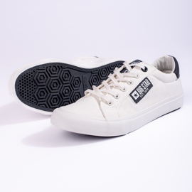 Big Star men's white sneakers JJ174259 1 Big Star men's white sneakers JJ174259 1