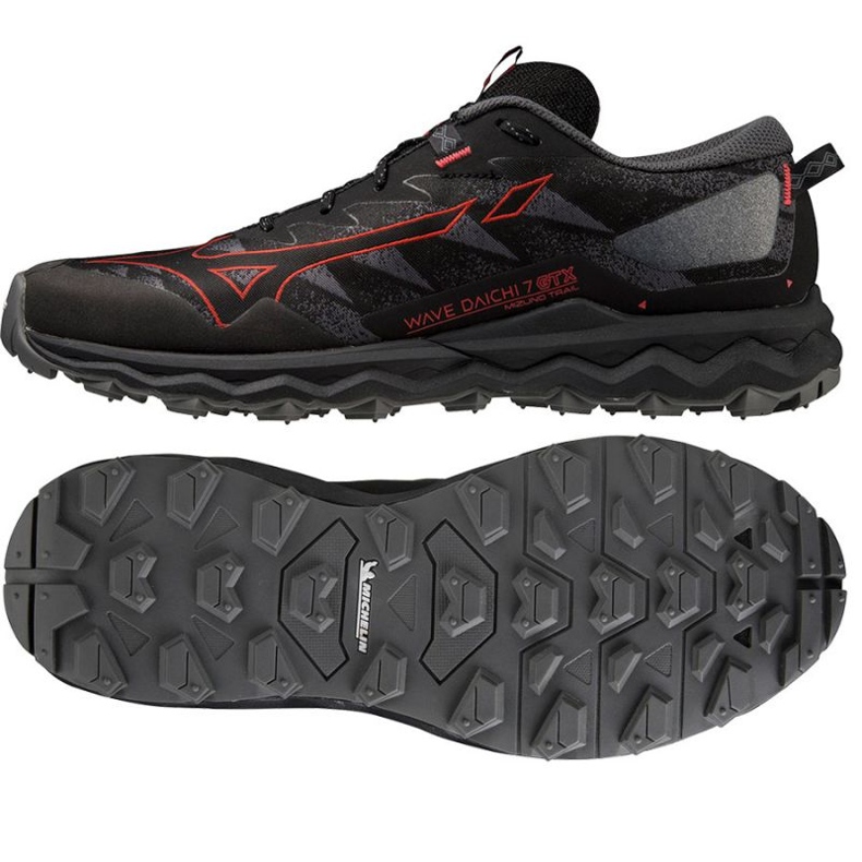 Running shoes mizuno wave daichi j1gj225601 gore-tex black 1 Running shoes mizuno wave daichi j1gj225601 gore-tex black 1