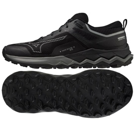 Running shoes Mizuno Wave Ibuki 4 Gtx M J1GJ225901 black 1
