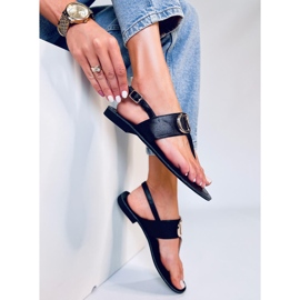 Dillion Black flip-flops 2