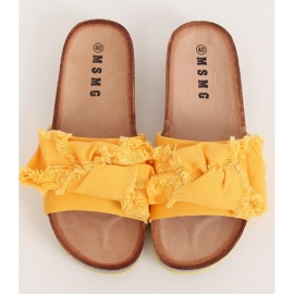 BM Women's Feary Yellow slippers 1