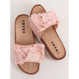 BM Women's Feary Pink slippers 1