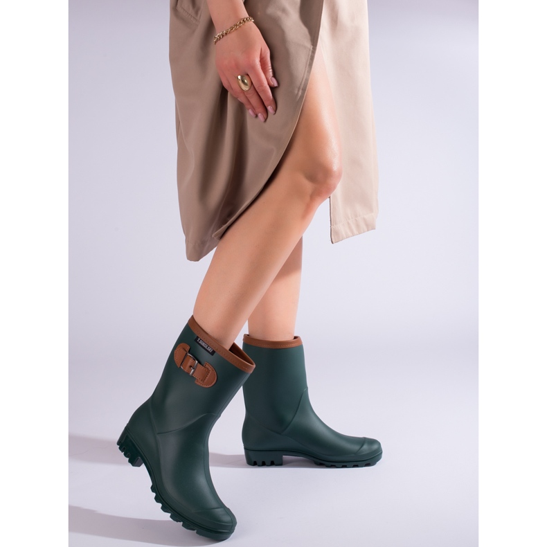 Women's green high boots from T.Sokolski 1