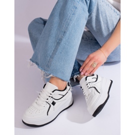 Women's sports shoes Shelovet white and black 1