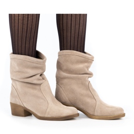 Olivier Mona beige high heels 1