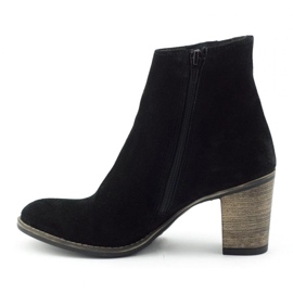 Olivier Sara Black high-heeled boots 1