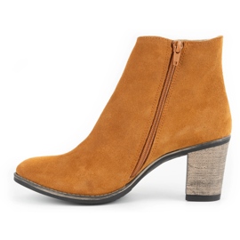 Olivier High-heeled Sara Rude boots orange 1