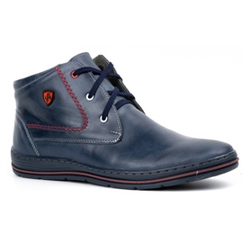 Polbut 339 navy blue men's shoes 2