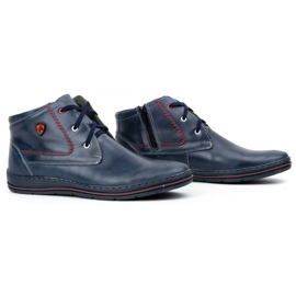 Polbut 339 navy blue men's shoes 3