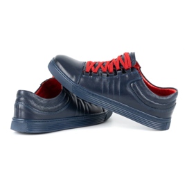 KENT Men's Casual Shoes 305 navy blue 5