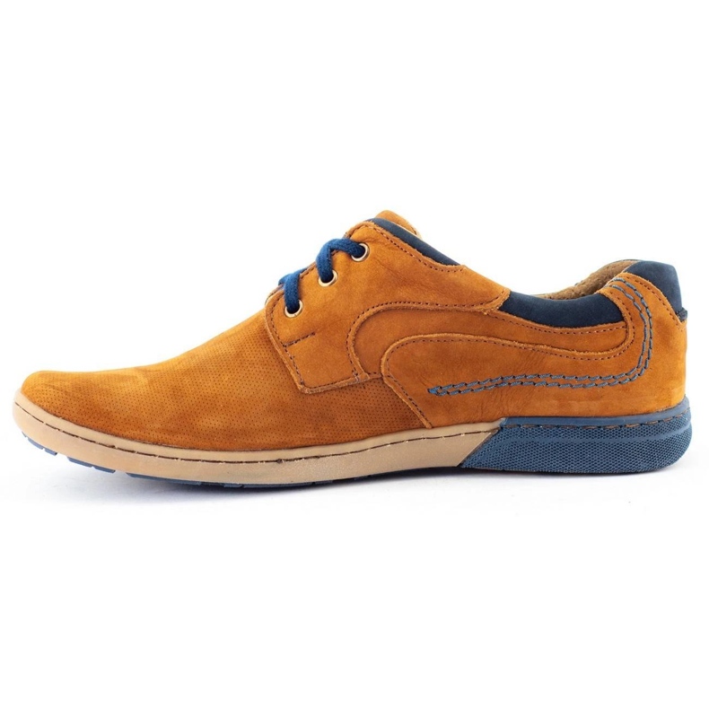 KOMODO Casual men's shoes 861L red brown 1 KOMODO Casual men's shoes 861L red brown 1