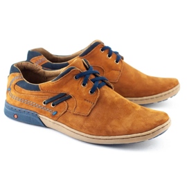 KOMODO Casual men's shoes 861L red brown 2 KOMODO Casual men's shoes 861L red brown 2