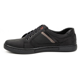 Polbut Black men's shoes J47 1