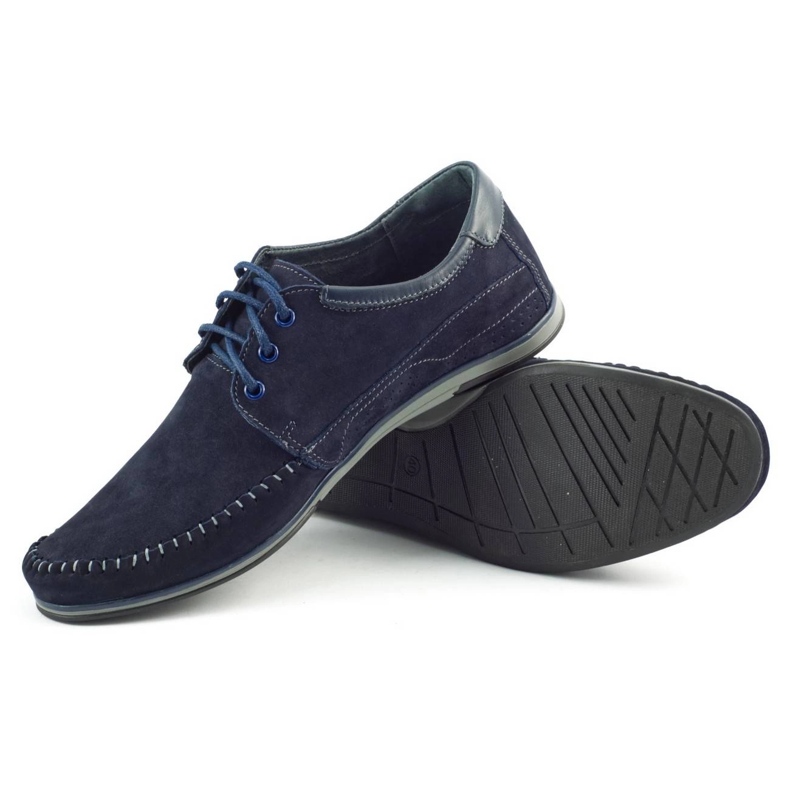 KOMODO Shoes Men's moccasins 875 navy blue 1 KOMODO Shoes Men's moccasins 875 navy blue 1