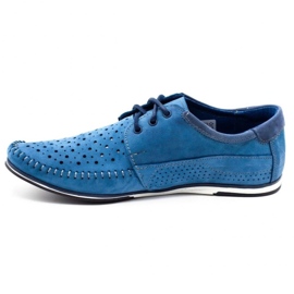 KOMODO Men's shoes moccasins 875 summer blue 1 KOMODO Men's shoes moccasins 875 summer blue 1