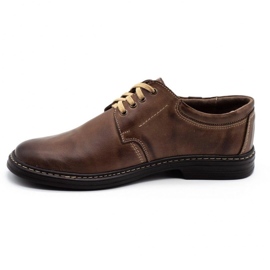 Joker Leather men's shoes 415 brown 1 Joker Leather men's shoes 415 brown 1