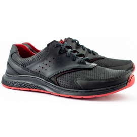 Polbut Black men's sports shoes J72 1