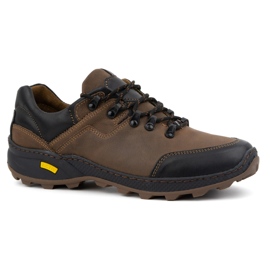 KENT Men's trekking shoes 515 brown 1