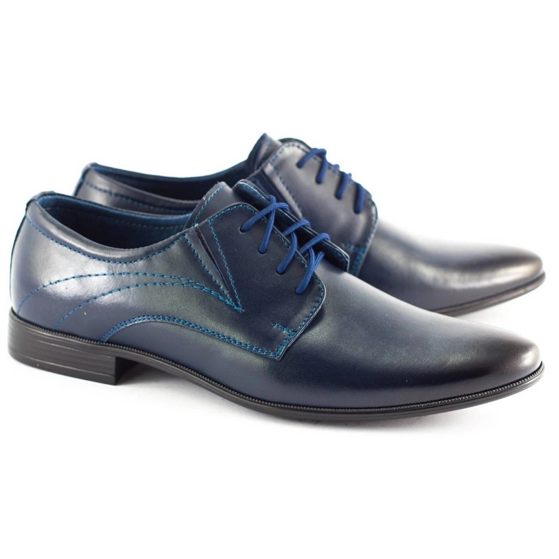 Lukas Men's formal shoes 256 navy blue 1 Lukas Men's formal shoes 256 navy blue 1
