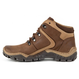 Olivier Men's winter shoes 129 Brown 1