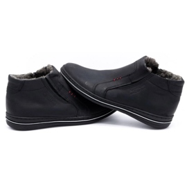 Polbut Black men's winter boots 381 1