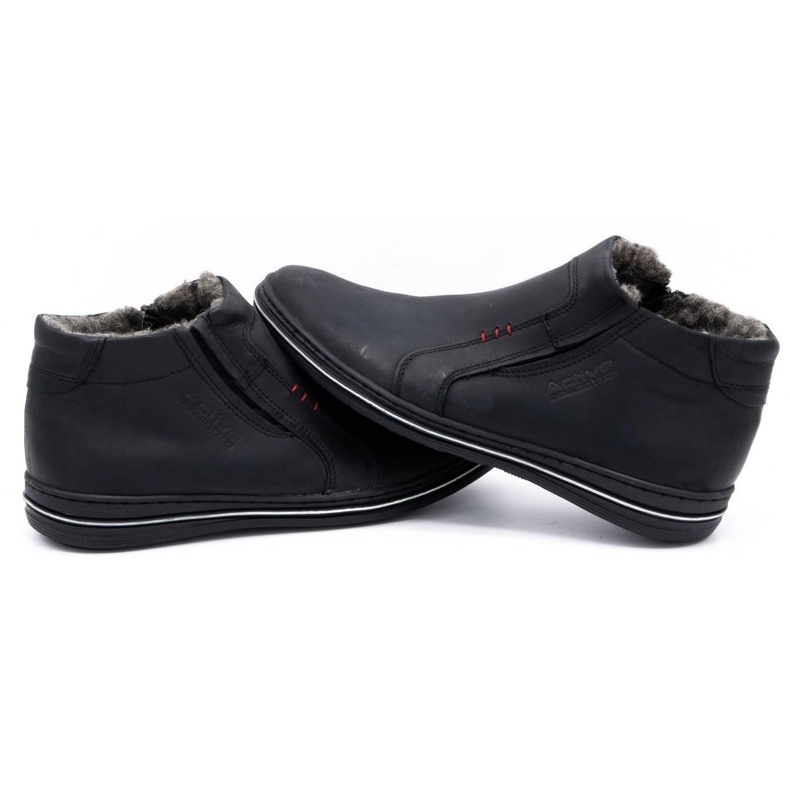 Polbut Black men's winter boots 381 1 Polbut Black men's winter boots 381 1