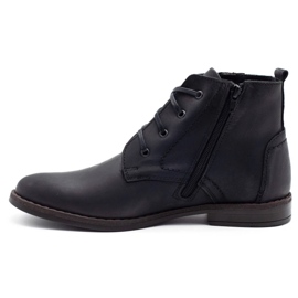 Polbut Black men's winter boots c20 1