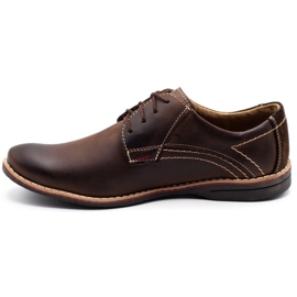 Olivier leather men's shoes 242 brown 8