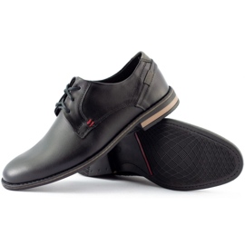 KOMODO Elegant men's shoes 859 black 2