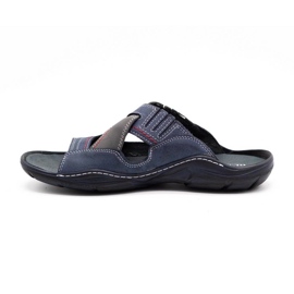 Mario Pala Men's slippers 400 navy blue 2 Mario Pala Men's slippers 400 navy blue 2