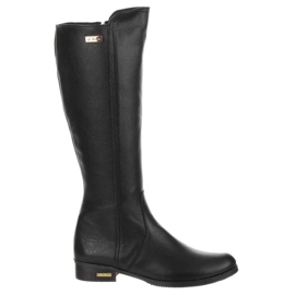 Olivier Insulated boots Ana black grain 1
