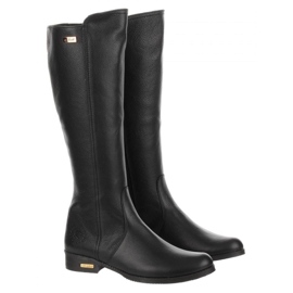 Olivier Insulated boots Ana black grain 2