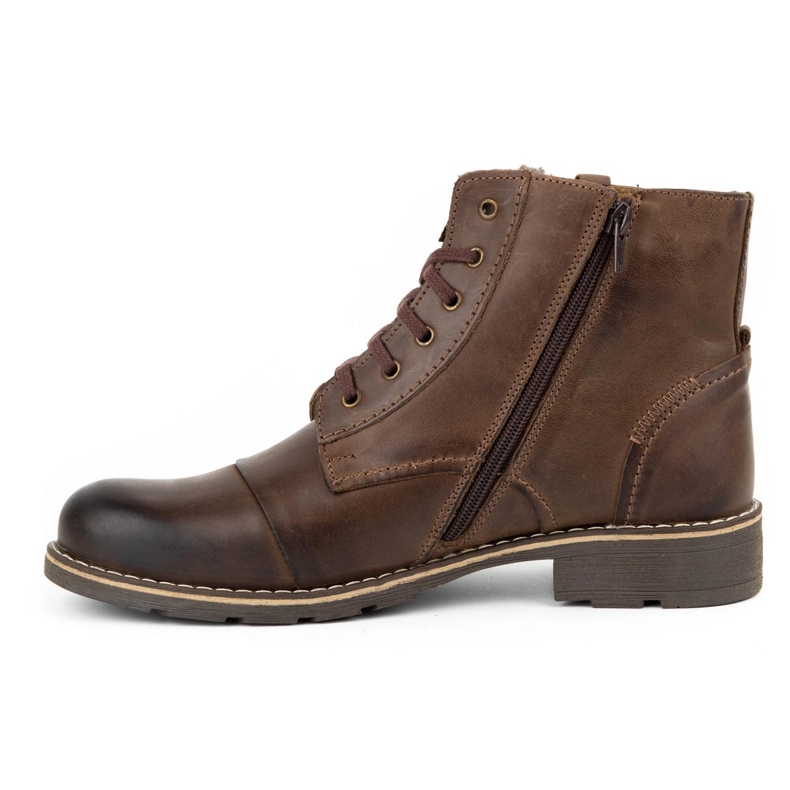 Mario Pala Men's brown snow boots 312 1